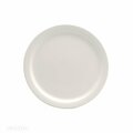 Oneida Oneida 5.5" Buffalo Cream White Narrow Rim Plate, PK36 F9000000111